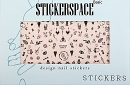 Духи, Парфюмерия, косметика Дизайнерские наклейки для ногтей "Old Tattoo" - StickersSpace