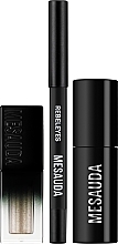 Набор - Mesauda Milano Kit Eye-Xlusive (mascara/9ml + e/pencil/0.8g + eyeshadow/3g) — фото N2