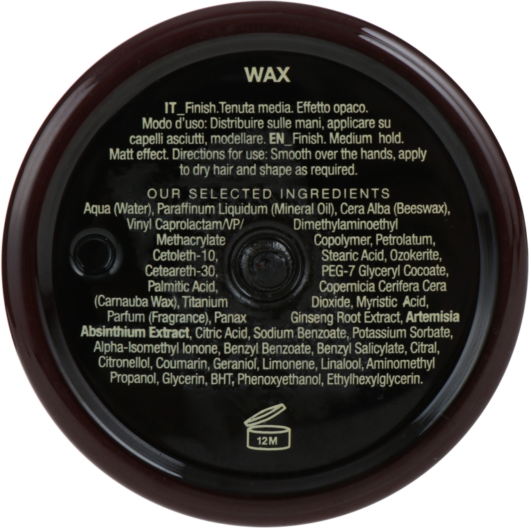 Воск середньої фіксації - Previa Man Wax Matte — фото N3