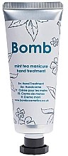 Парфумерія, косметика Крем для рук - Bomb Cosmetics Mint Tea Manicure Hand Treatment