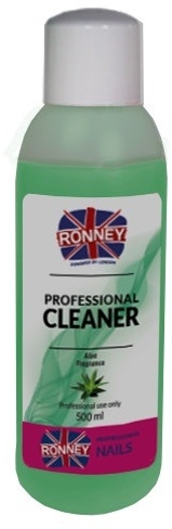 Знежирювач для нігтів "Алое" - Ronney Professional Nail Cleaner Aloe — фото N2