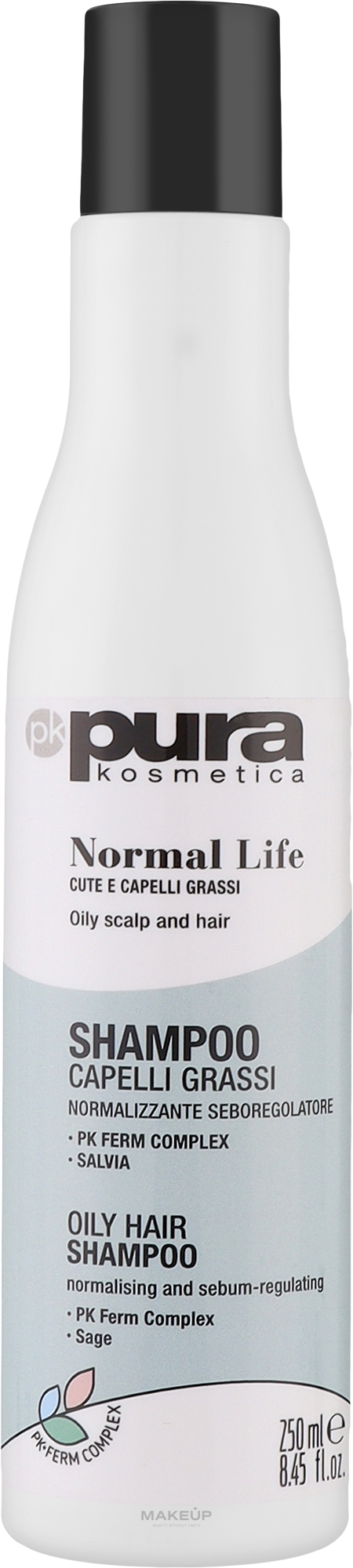 Шампунь для волосся - Pura Kosmetica Normal Life Shampoo — фото 250ml