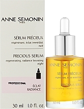 Нічна відновлювальна сироватка для обличчя - Anne Semonin Precious Night Serum — фото N2