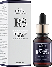 Омолаживающая сыворотка с ретинолом 2.5% - Cos De BAHA Retinol 2.5% Serum — фото N2