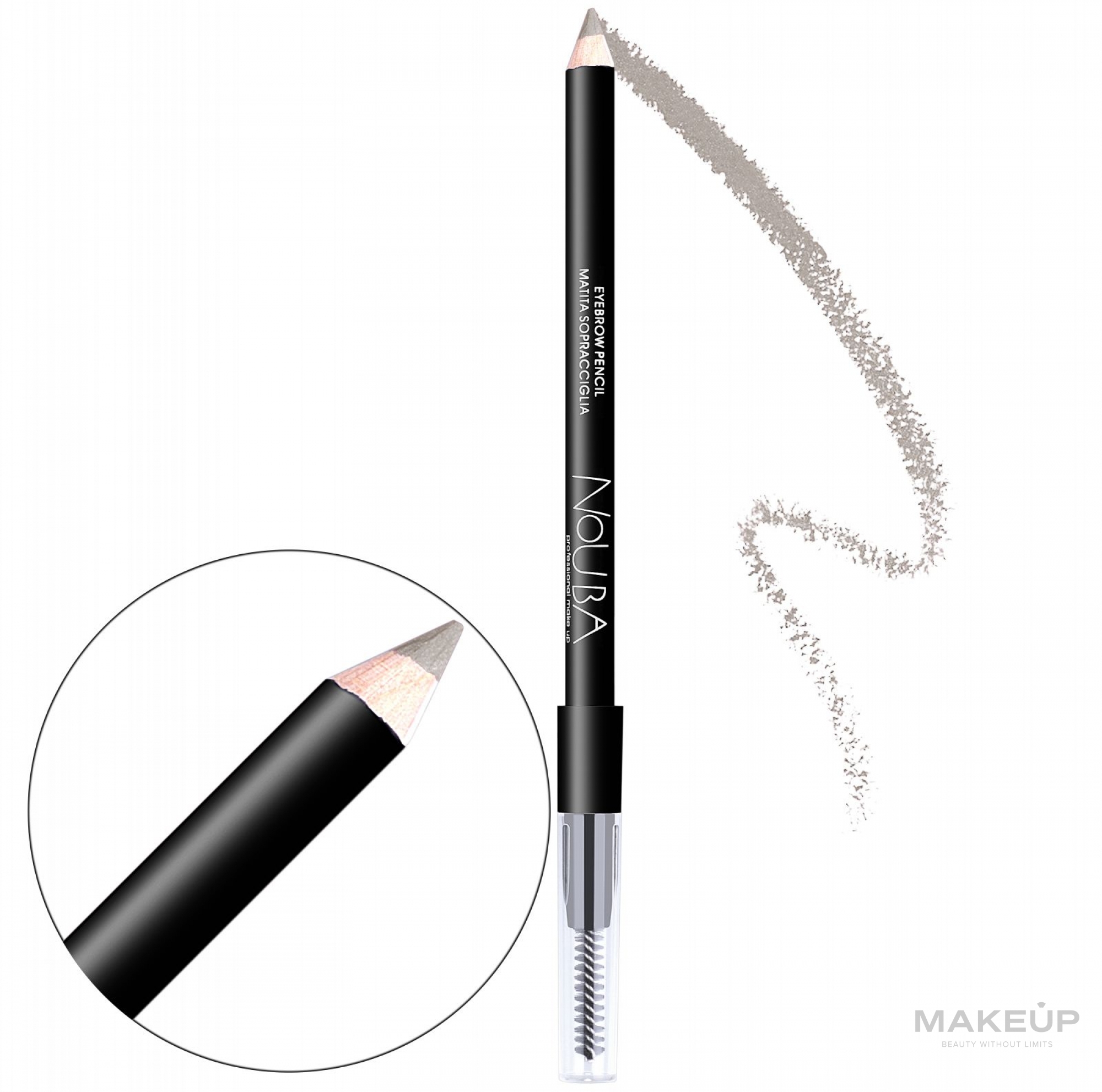 Олівець для брів з аплікатором - NoUBA Eyebrow Pencil with applicator — фото 18