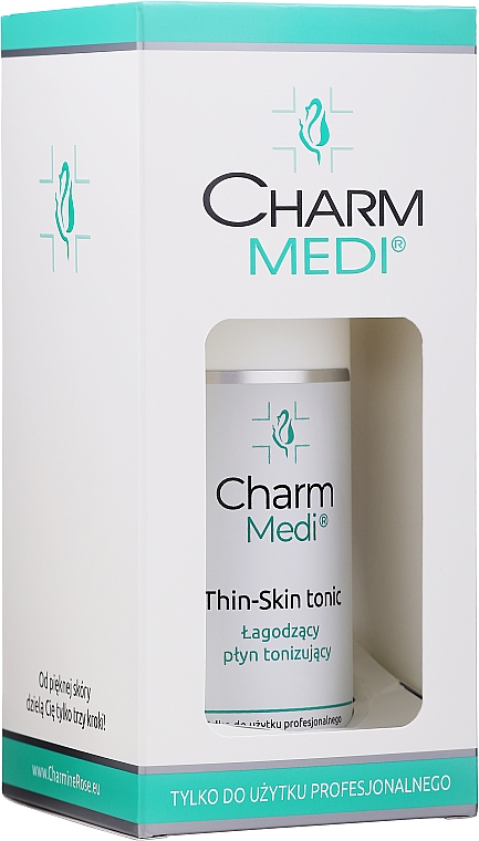 Заспокійливий тонік для тонкої шкіри - Charmine Rose Charm Medi Thin-Skin Tonic — фото N2