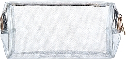 Парфумерія, косметика Косметичка CS1156S прозора, срібна - Cosmo Shop