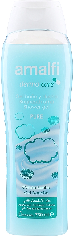 Гель для душу та ванни "Pure" - Amalfi Bath And Shower Gel — фото N1