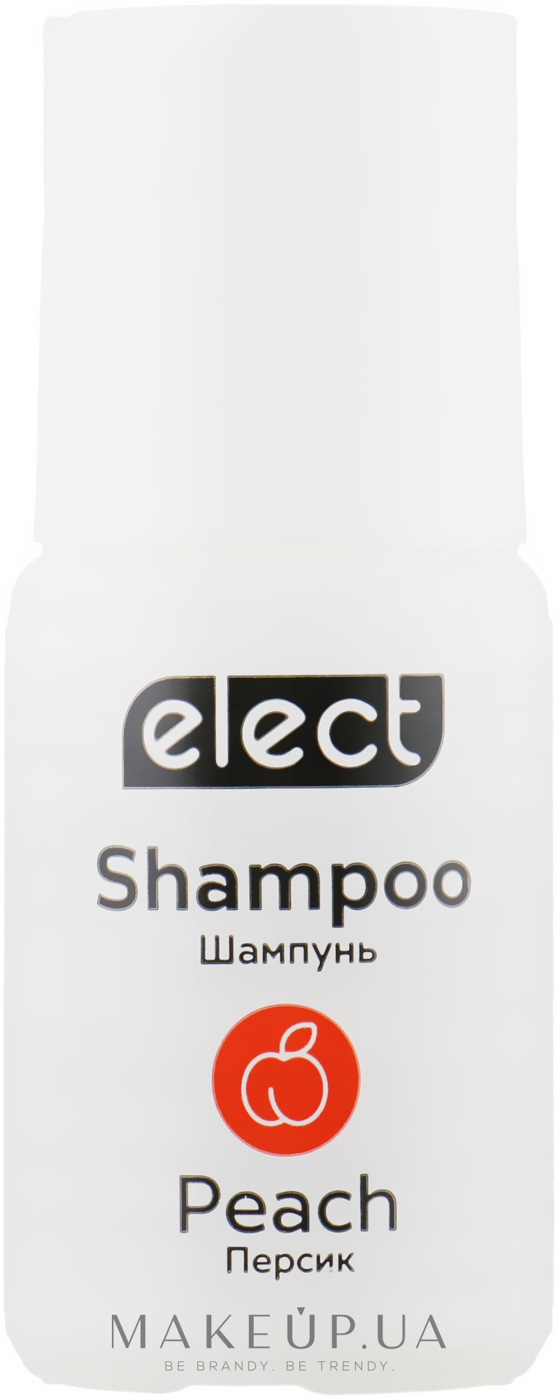 Шампунь для волосся "Персик" - Elect Shampoo Peach (міні) — фото 30ml