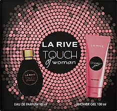 La Rive Touch Of Woman - Набір (edp/90ml + sh/gel/100ml) — фото N1