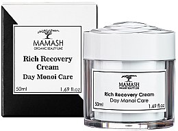 Парфумерія, косметика Збагачений денний крем "Моної" - Mamash day Monoi Care Rich Recovery Cream