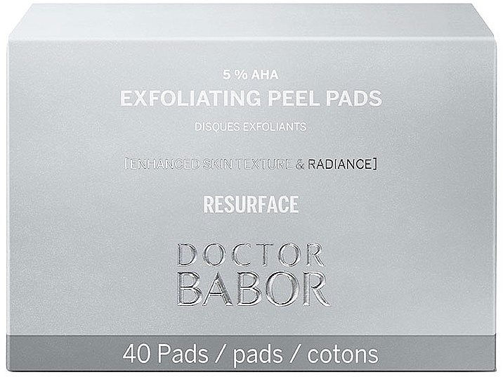 Пілінг-патчі для обличчя - Babor Doctor Babor Resurface Exfoliating Peel Pads — фото N3