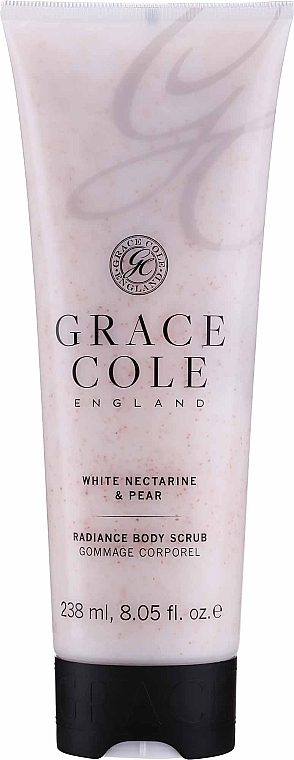 Скраб для тіла - Grace Cole Boutique White Nectarine & Pear Radiance Body Scrub — фото N2