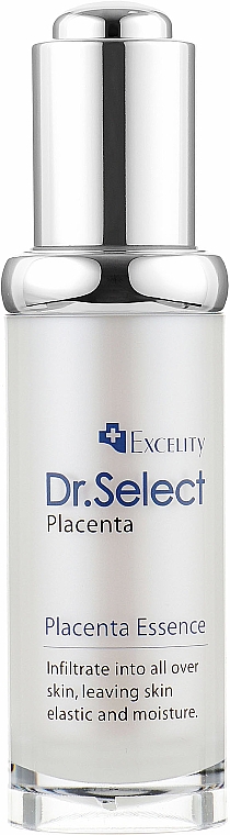 Висококонцентрована сироватка зі 100 % вмістом плаценти - Dr. Select Excelity Placenta Essence — фото N1