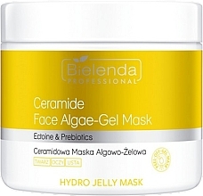 Парфумерія, косметика Живильна водоростево-гелева маска для обличчя - Bielenda Professional Hydro Jelly Mask Ceramide Face Algae-Gel Mask