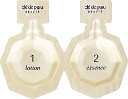 Набор - Cle De Peau Illuminating Concentrate Set (f/lot/6x3ml + f/essence/6x2ml + f/mask/6pcs) — фото N1
