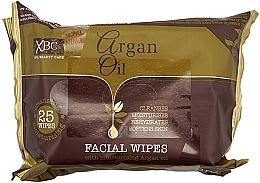 Парфумерія, косметика Очищувальні серветки для обличчя з аргановою олією - Xpel Marketing Ltd Facial Wipes With Moisturizing Argan Oil