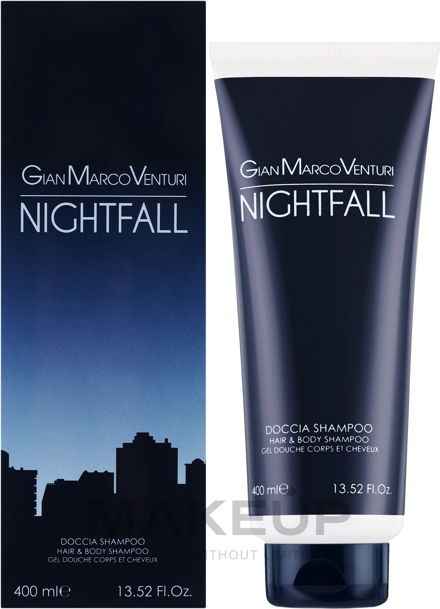 Gian Marco Venturi Nightfall - Парфюмированный шампунь для волос и тела — фото 400ml