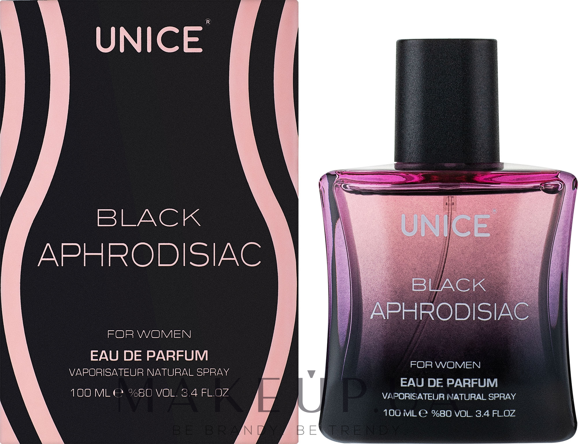 Unice Black Aphrodisiac - Парфюмированная вода — фото 100ml