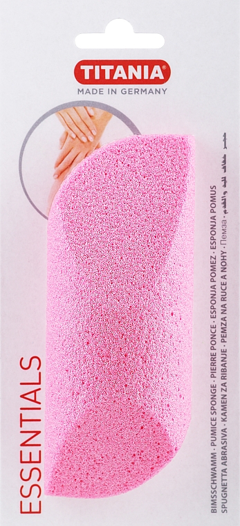 Пемза, маленькая, 3000/6 К, розовая - Titania  — фото N1