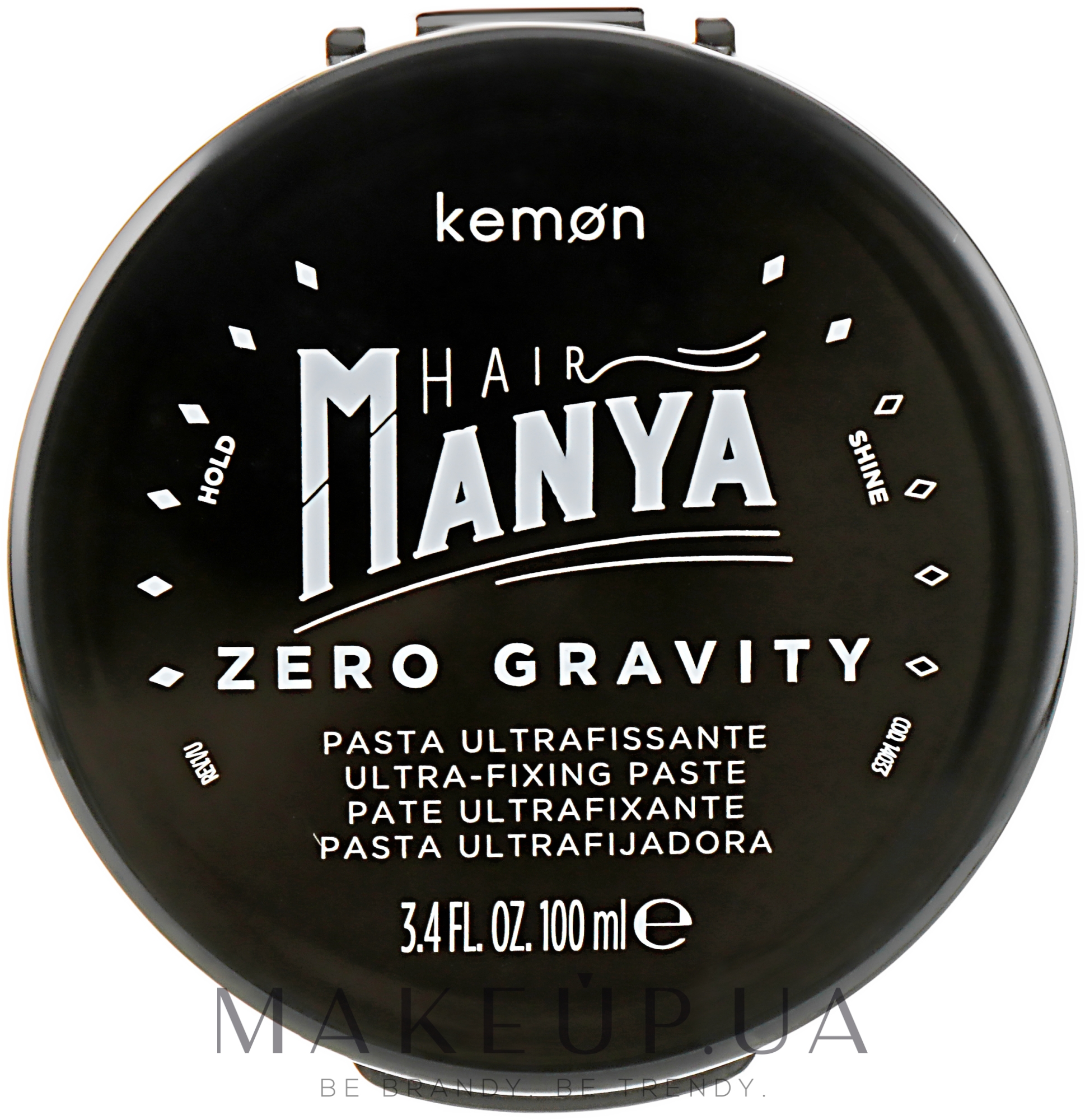 Паста для волос экстрасильной фиксации - Kemon Hair Manya Zero Gravity — фото 100ml