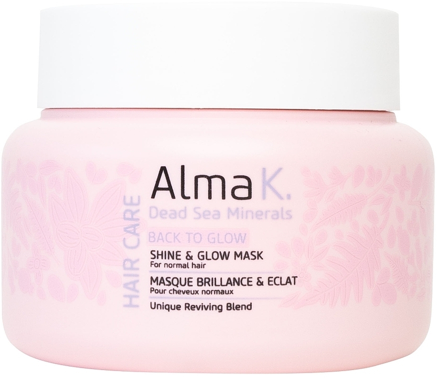 Маска для блиску та сяйва волосся - Alma K. Back To Glow Shine & Glow Mask — фото N1