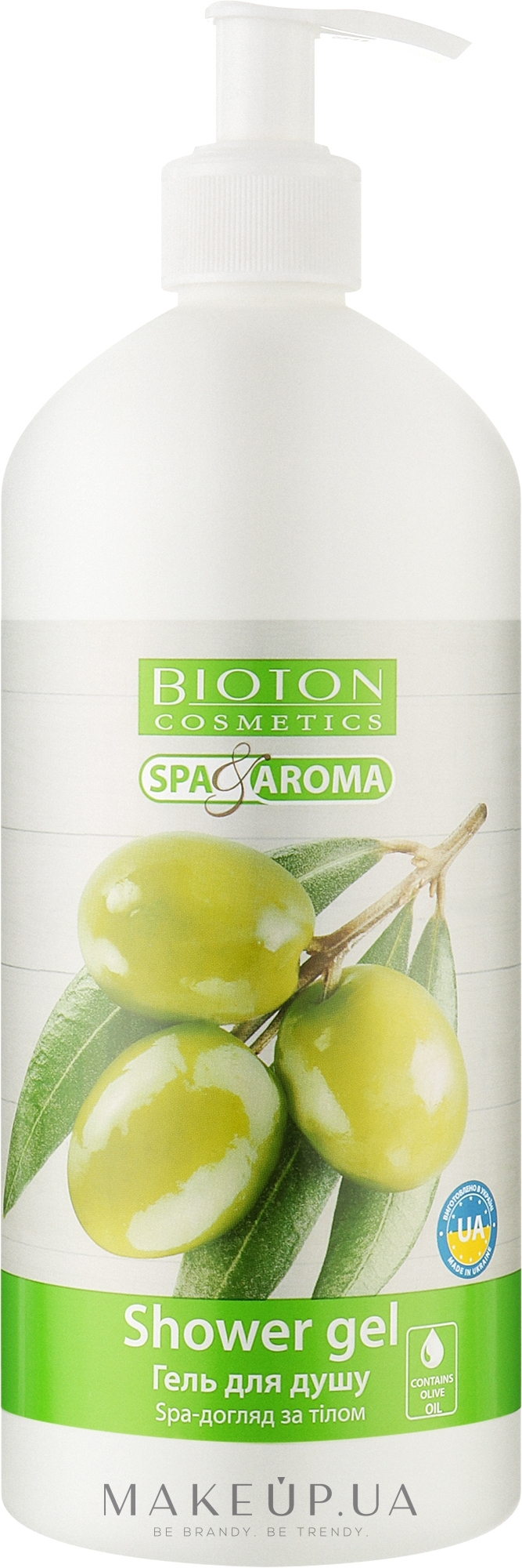 Гель для душа с оливковым маслом - Bioton Cosmetics Spa & Aroma Shower Gel — фото 750ml