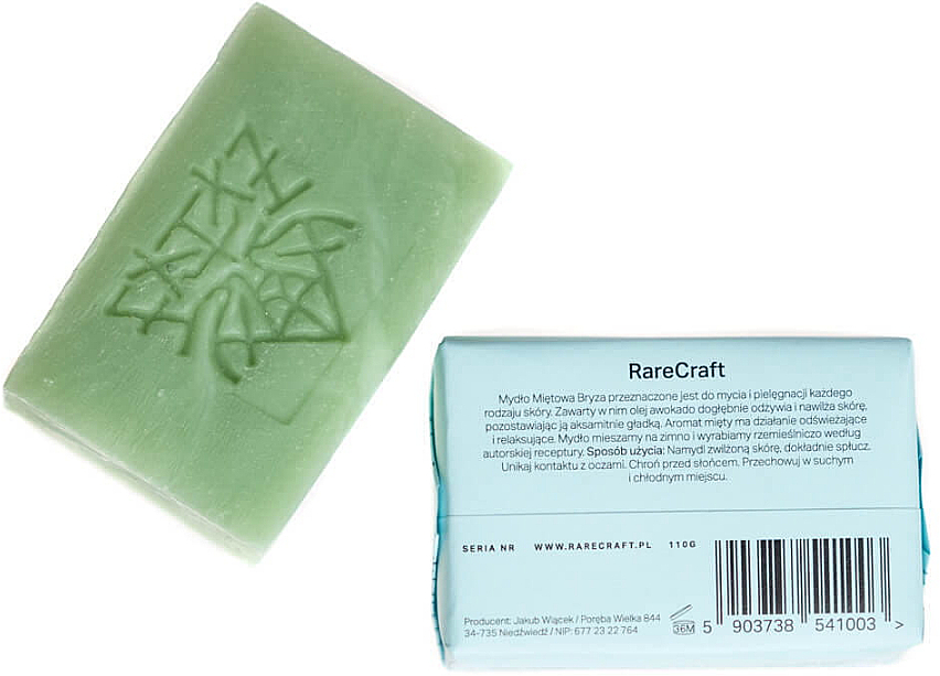 Мыло "Мятный бриз" - RareCraft Soap — фото N2