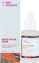 Духи, Парфюмерия, косметика Антивозрастная сыворотка для лица - Good Molecules Super Peptide Serum