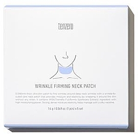 Патчи для шеи - Tenzero Wrinkle Firming Neck Patch — фото N1