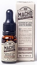 Духи, Парфюмерия, косметика Масло для бороды - Macho Beard Company Summer Of Love Beard Oil