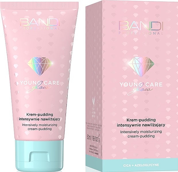 Інтенсивно зволожувальний крем з ефектом сяйва - Bandi Professional Young Care Intensively Moisturizing Cream Pudding — фото N1