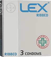 Презервативы "Ribbed" - Lex — фото N1