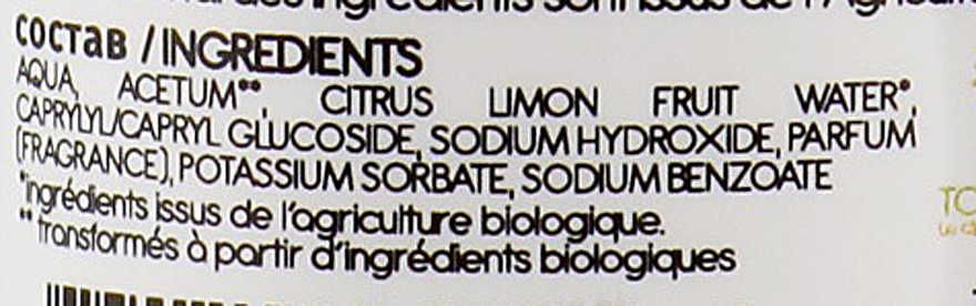 Уксус для волос от вшей - Toofruit Lice Hunt Vinegar  — фото N3