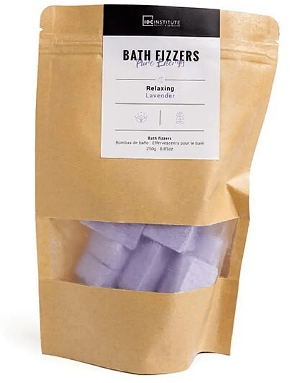 Бомбочки для ванни "Pure Energy", лаванда - IDC Institute Bath Fizz Relaxing Lavender — фото N1
