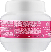 Маска для сухого і пошкодженого волосся - Kallos Cosmetics Placenta — фото N2