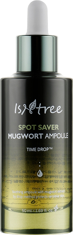 Заспокійлива сироватка з екстрактом полину - IsNtree Spot Saver Mugwort Ampoule — фото N1
