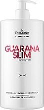 Духи, Парфюмерия, косметика Масло для массажа тела "Личи" - Farmona Guarana Slim Anti-Cellulite Massage Oil