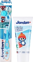 Набір із пінгвіном - Jordan (toothbrush/1pc + toothpaste/50ml) — фото N1