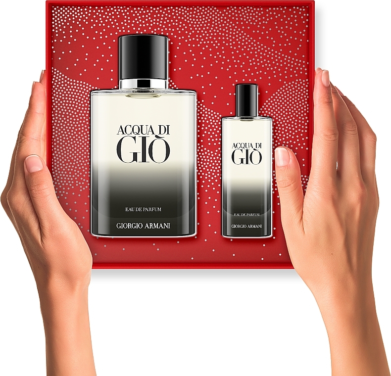 Giorgio Armani Acqua di Gio Pour Homme - Набор (edp/100ml + edp/15ml) — фото N2