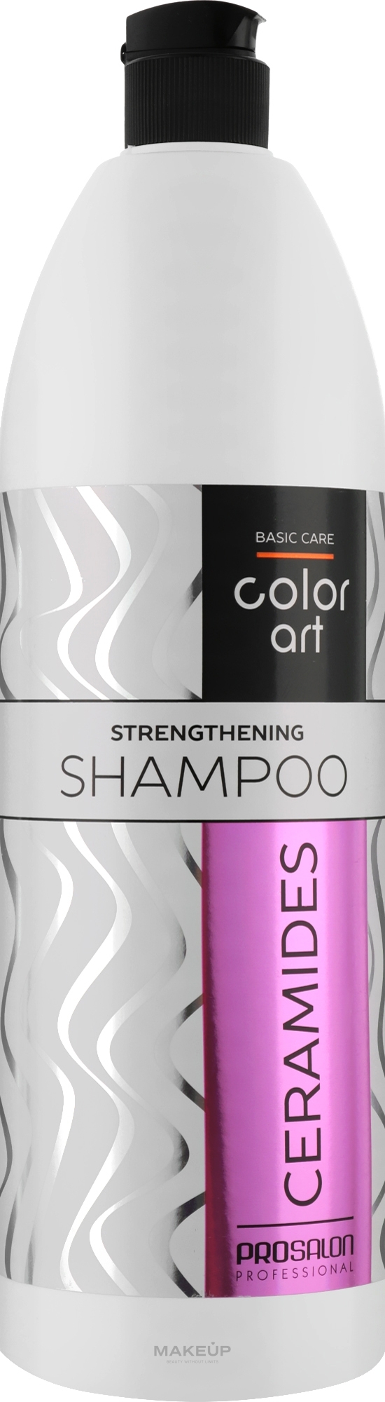 Зміцнювальний шампунь з керамідами для волосся - Prosalon Basic Care Color Art Strengthening Shampoo Ceramides — фото 1000ml