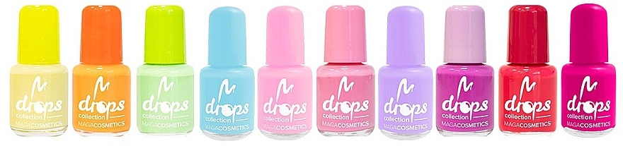 Лак для ногтей - Maga Cosmetics Drops Collection — фото N2