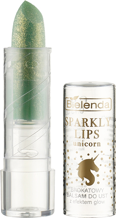 Бальзам для губ з ефектом сяйва - Bielenda Sparkly Lips Unicorn — фото N1