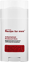 Парфумерія, косметика Дезодорант-антиперспірант - Recipe For Men Antiperspirant Deodorant Stick