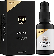 Антивікова сироватка для обличчя - Divination Simone DSD De Luxe Viper-Ake Global Anti-aging Serum — фото N2