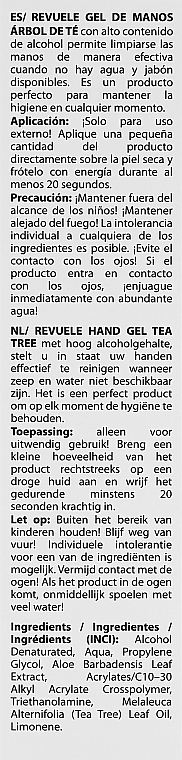 Антибактериальный гель для рук "Чайное дерево" - Revuele Hand Gel Advanced Protection Tea Tree — фото N3