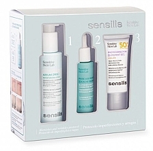 Набор - Sensilis Protocol Pure Age Perfection (f/ser/30ml + f/lot/100ml + sun/fl/15ml) — фото N1