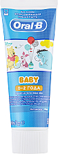 Парфумерія, косметика УЦІНКА! Дитяча зубна паста - Oral-B Baby Winnie Pooh Toothpaste *