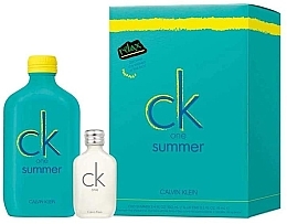 Парфумерія, косметика Calvin Klein CK One Summer 2020 - Набір (edt/100ml + edt/mini/15ml)