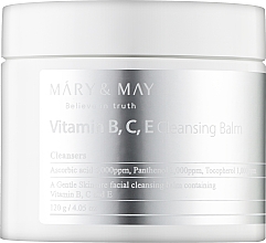 Парфумерія, косметика Очищувальний бальзам з вітамінами B, C, E - Mary & May Vitamine B.C.E Cleansing Balm